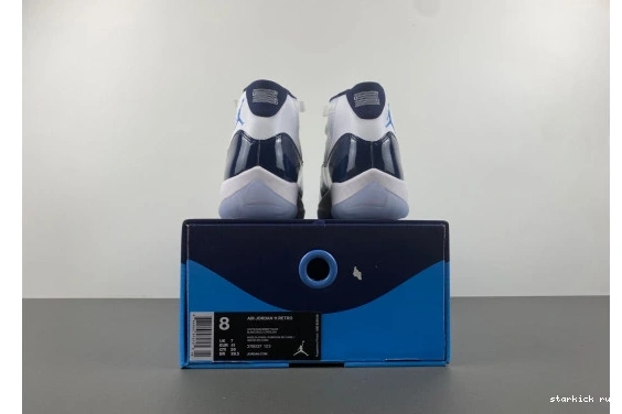 Jordan 11 High  378037-124 378037-123 Retro Navy Midnight 0429